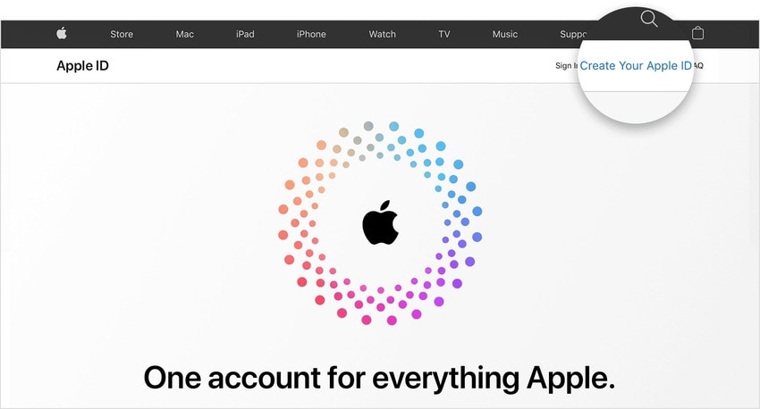 create your apple id online
