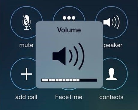 iphone call volume low