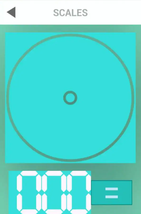 digital scale app