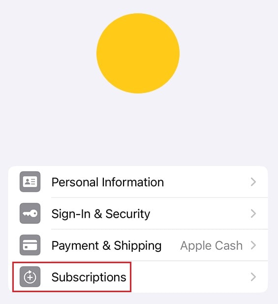 apple id subscriptions