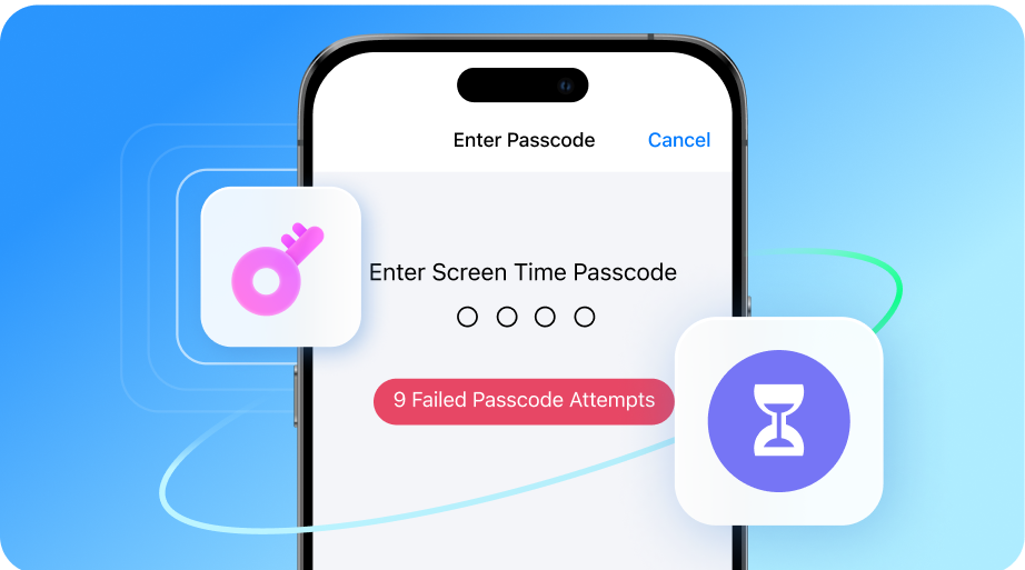 bypass screen time password