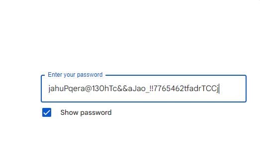 survey password