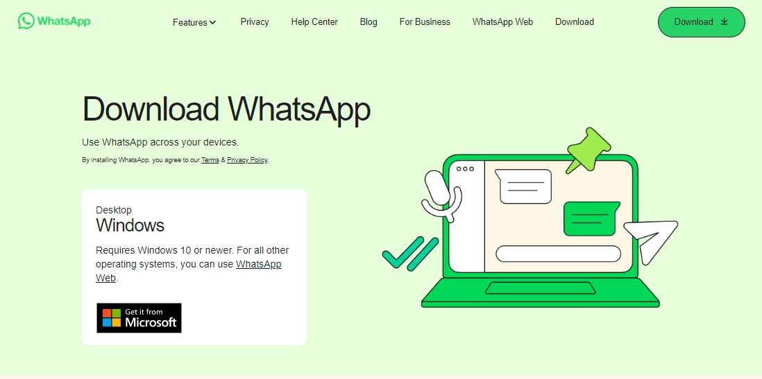 download whatsapp desktop