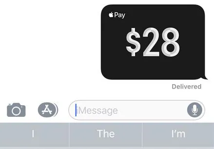 paiement par imessage