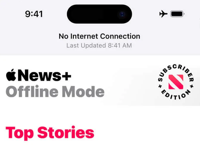 offline news