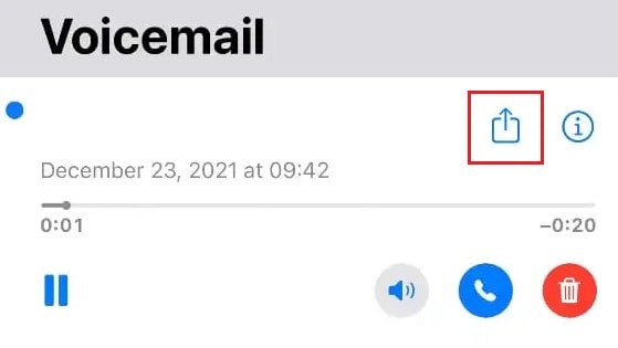 share voicemail