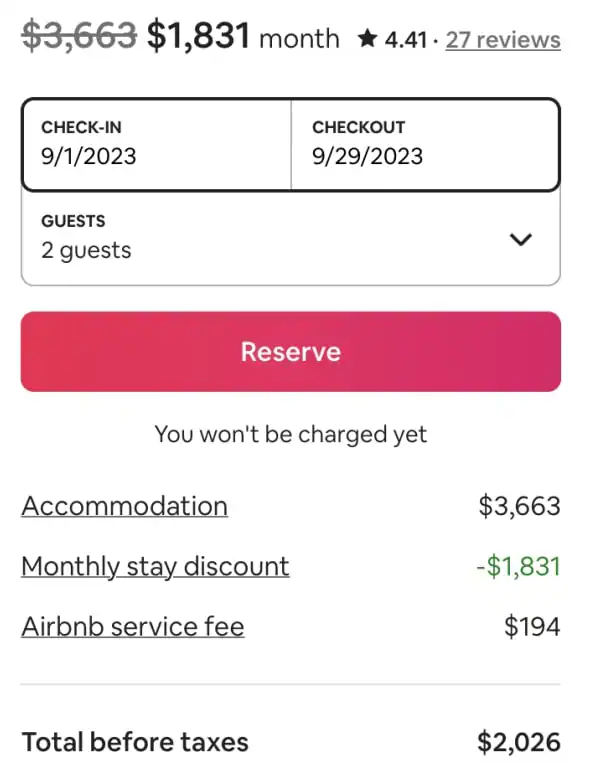 reserve longer stays with airbnb