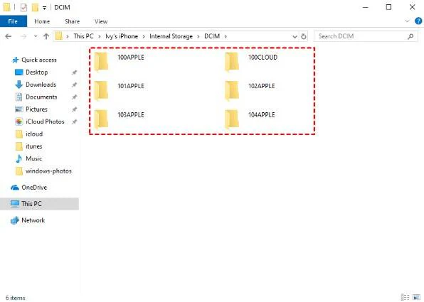 transfer data from iphone to pc using usb cable