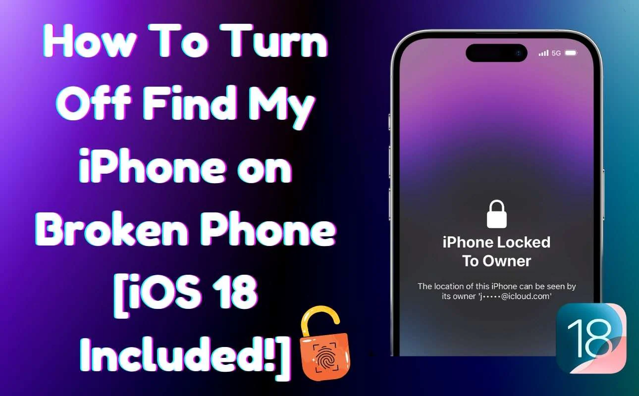 turn off find my iphone