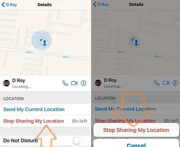 Stop Sharing My Location