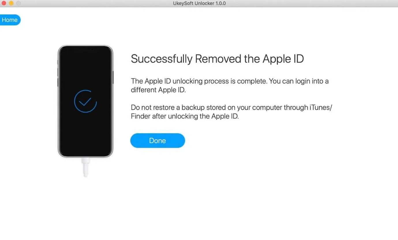 get apple id removed confirmation