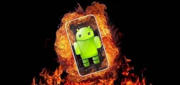 overheated android phone