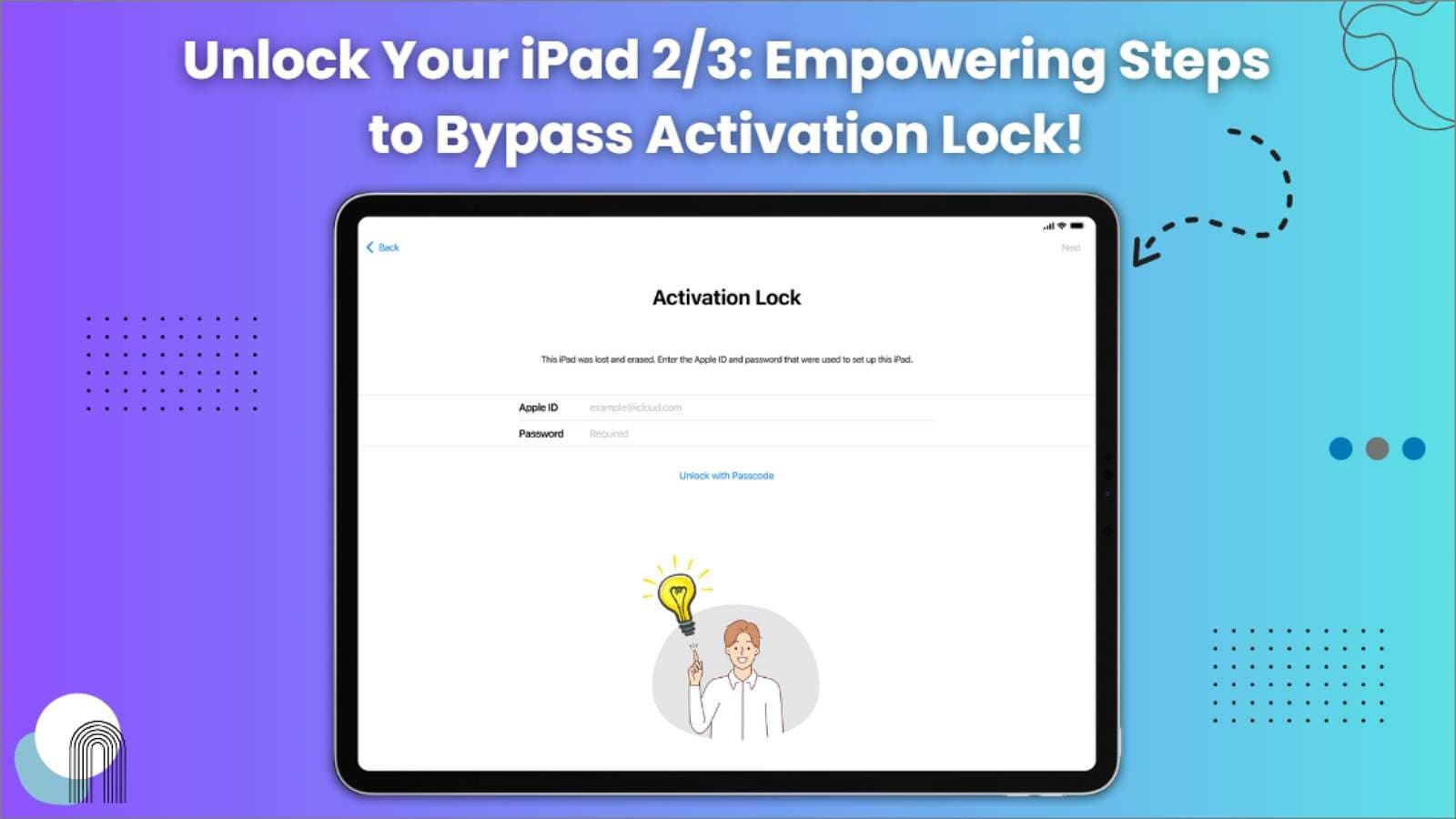 unlock ipad with three methods