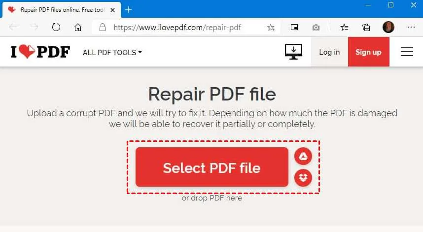 repair pdf file using pdf repair app