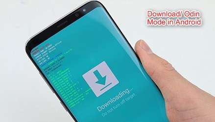 the download/odin mode in android phone