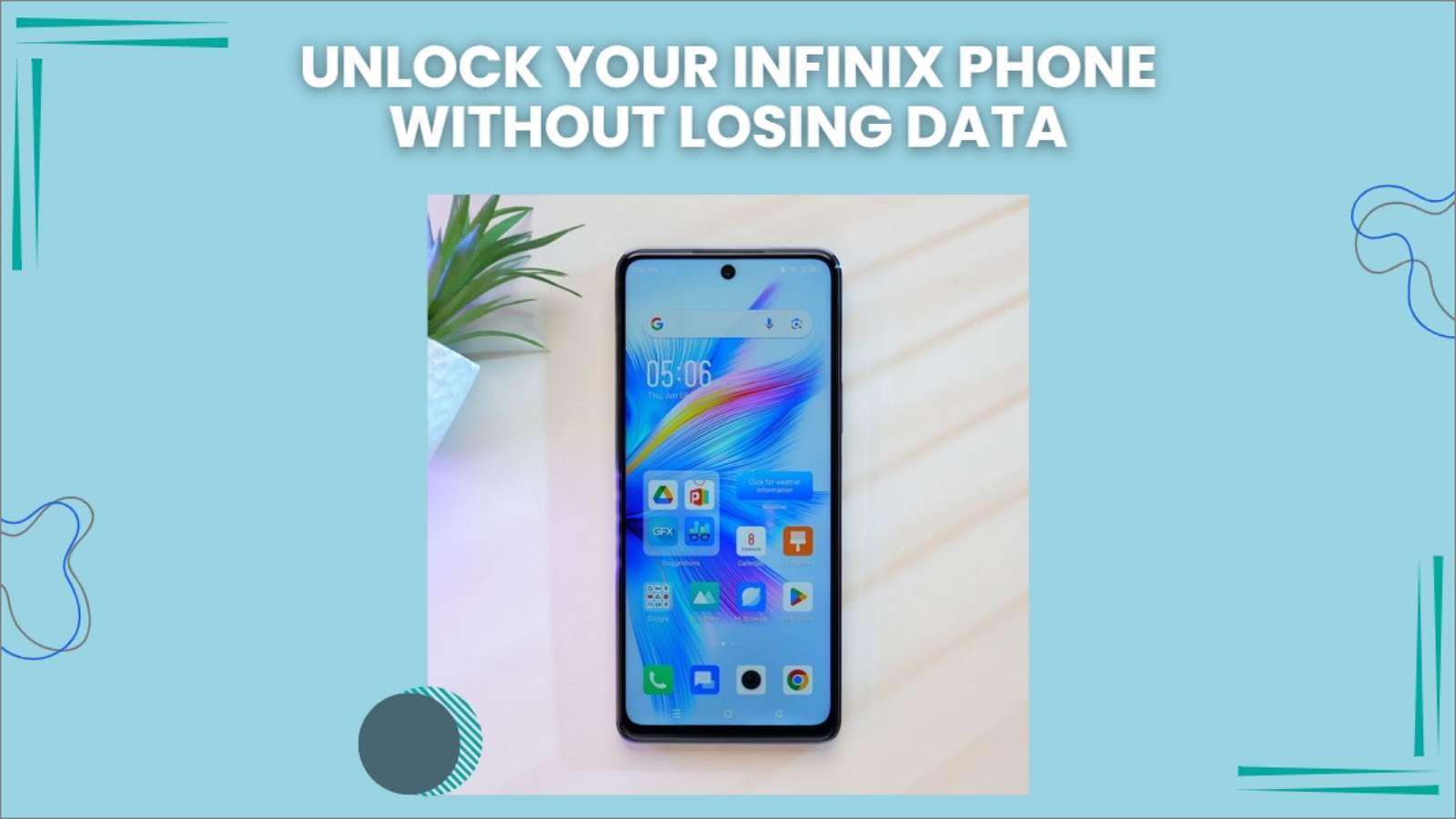 unlocking infinix phone without losing data 