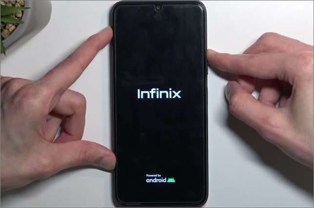 unlock infinix phone through factory reset