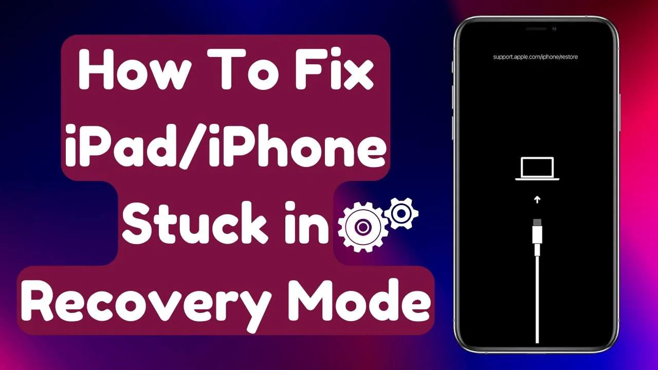 iphone stuck in recovery mode