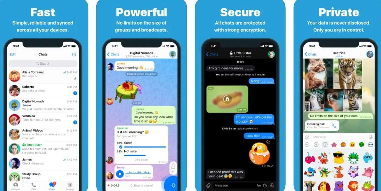 telegram best secret messaging app 