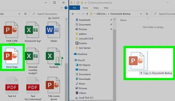 repair corrupted powerpoint files by moving presentation