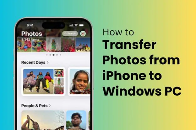 send iphone photos to pc