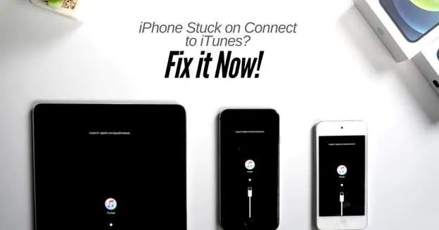 fix iphone stuck on connecting to itunes