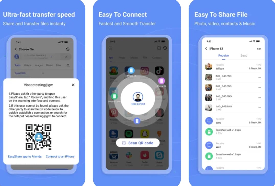 easyshare alternative to send anywhere 