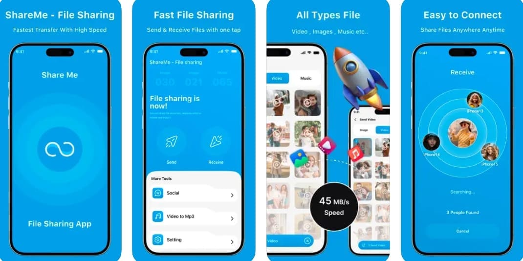 shareme file sharing app 