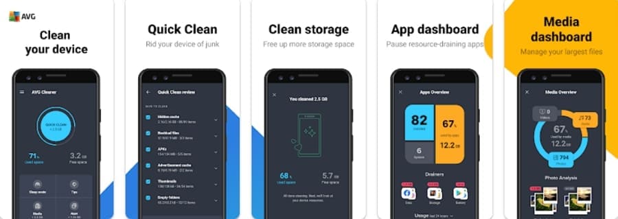 avg cleaner storage cleaner app 