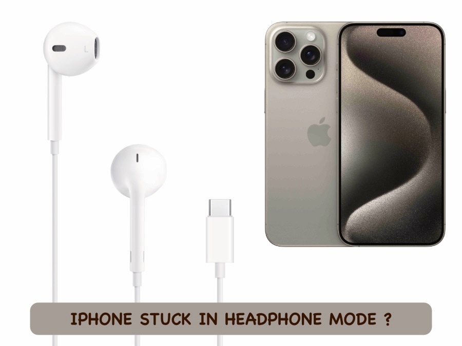 iphone stuck headphone mode