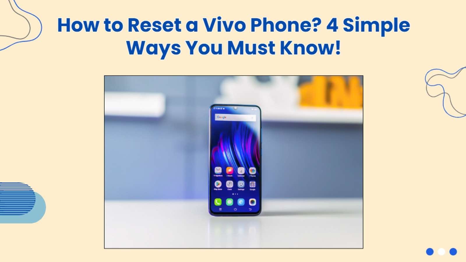 how to hard reset vivo guide