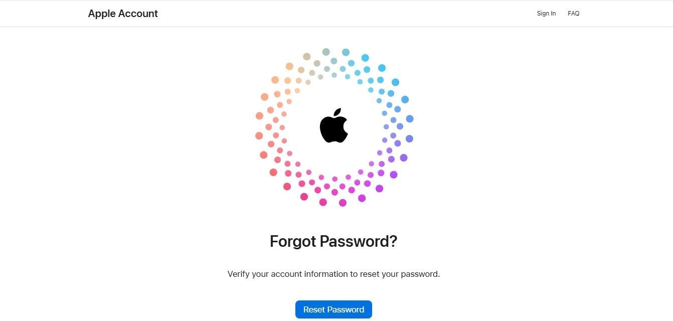 Your iCloud has been disabled for security reasons