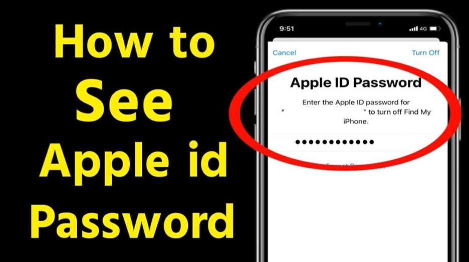 how to see your apple id password without changing it