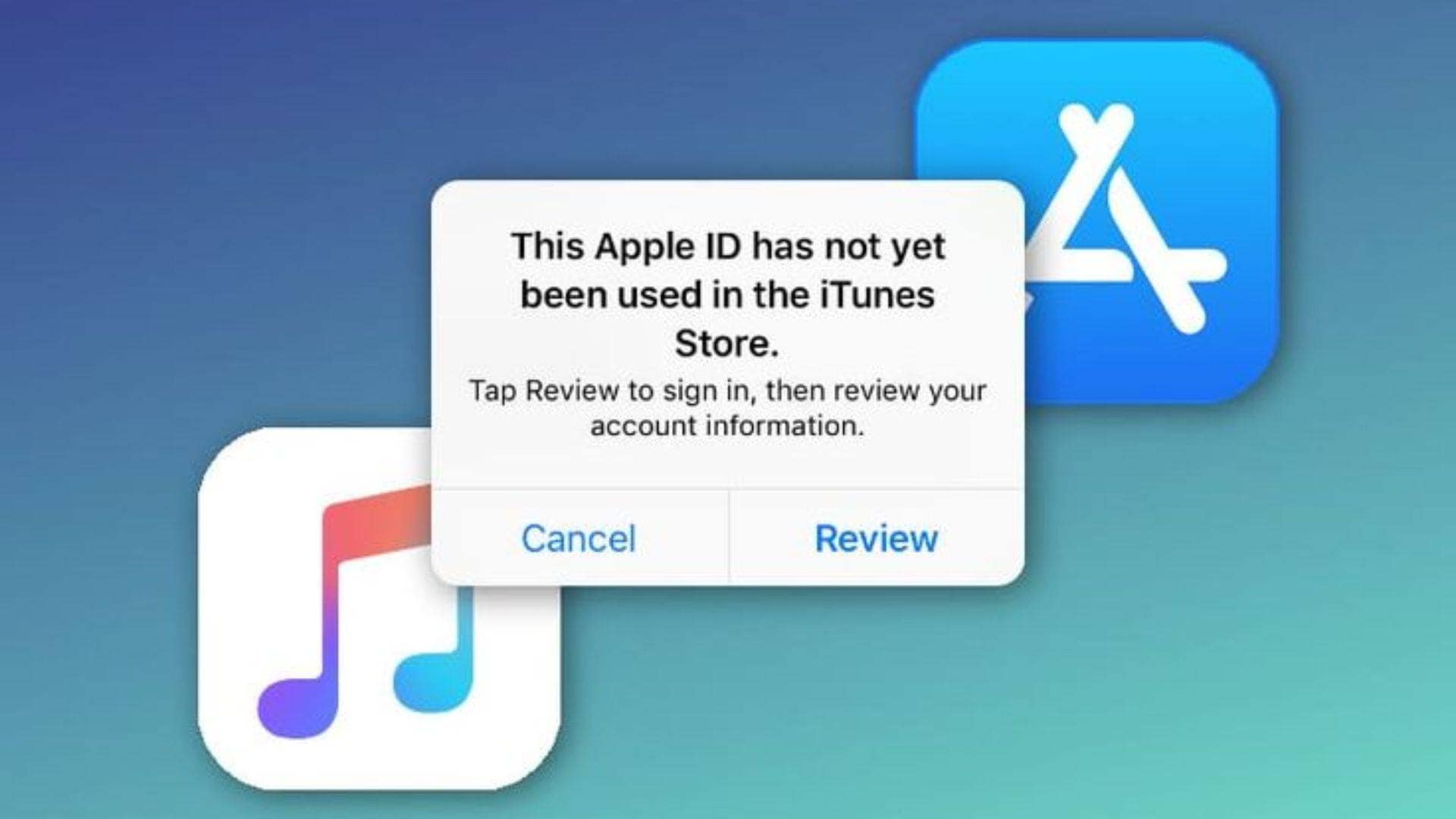 7 methods to fix the error <b>this apple id has not been used in the itunes store</b>