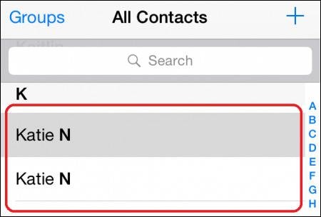 how to eliminate duplicate contacts on iphone