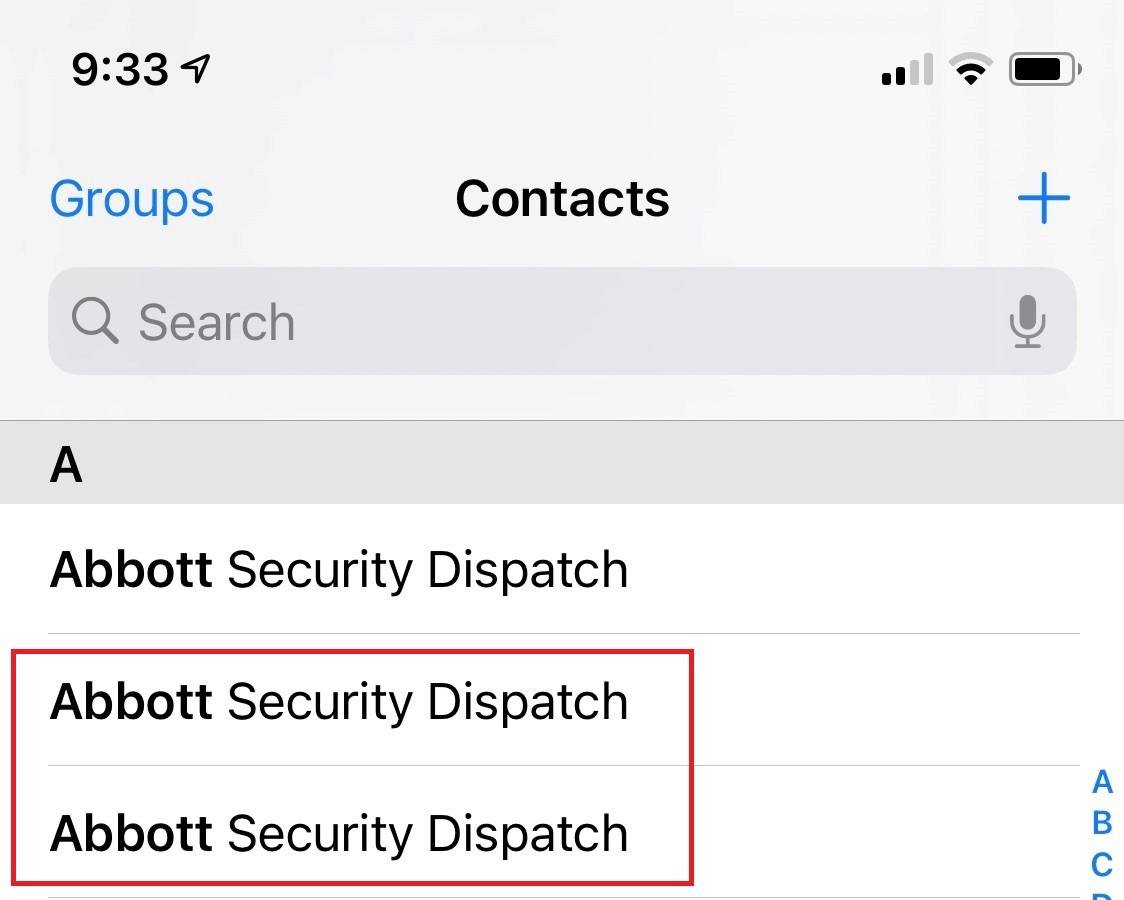 unify iphone contacts easily