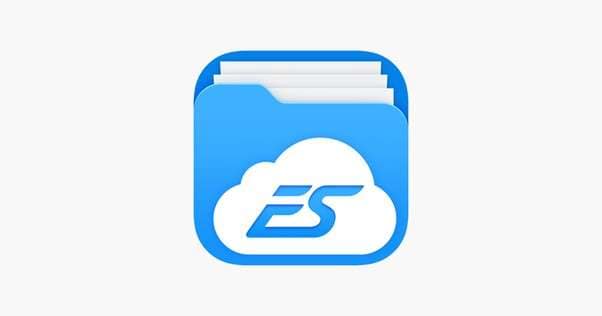 official logo of es file explorer