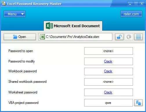 xls password remover online free