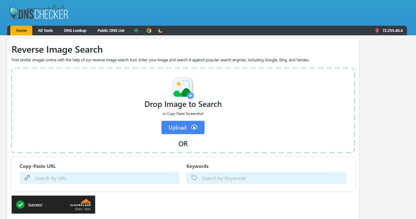 dns checker to search same images