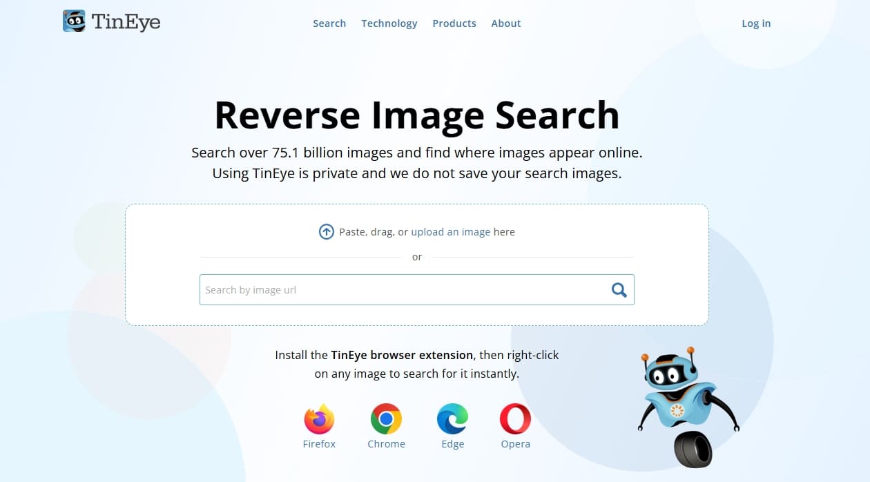 tineye to get same images