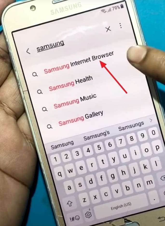 launch settings for internet browser 