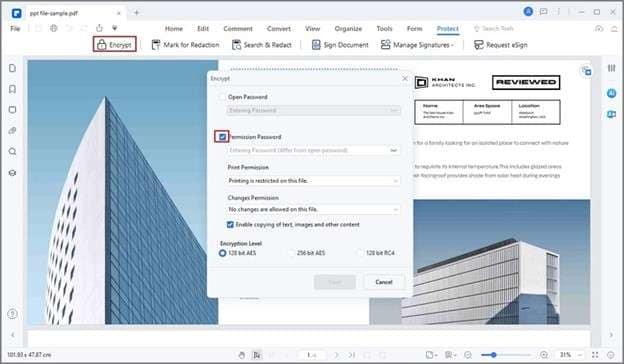 how to open a protected pdf without password using pdfelement