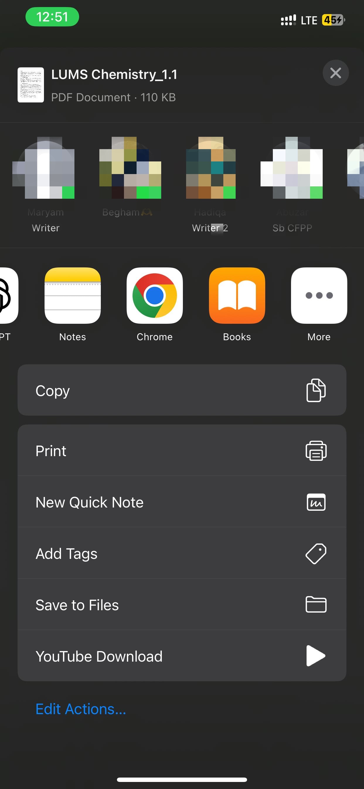 how to remove password from pdf on iphone