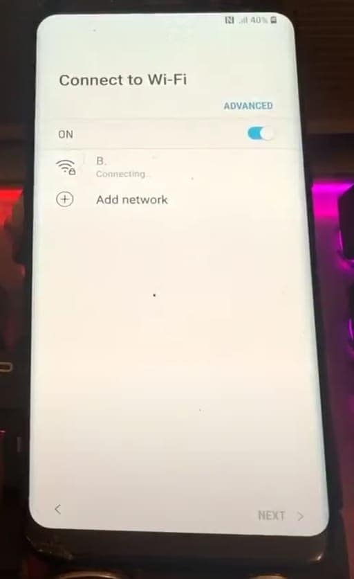 connect phone with network