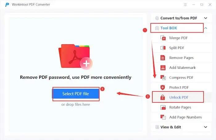 convert locked pdf to unlock pdf 