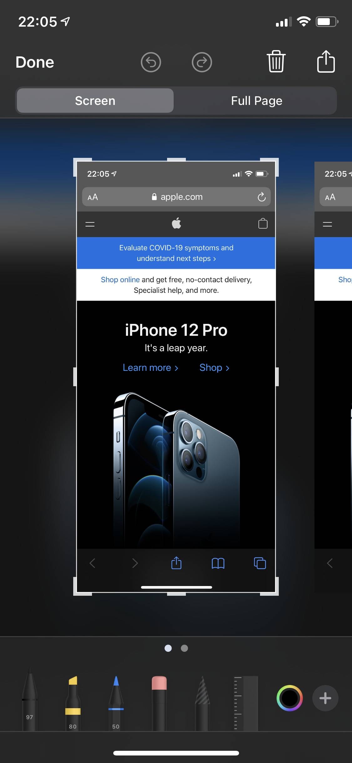 Long Screenshots With Your iPhone