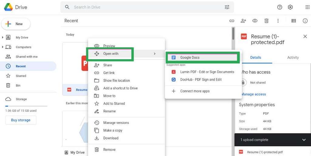 remove pdf owner password