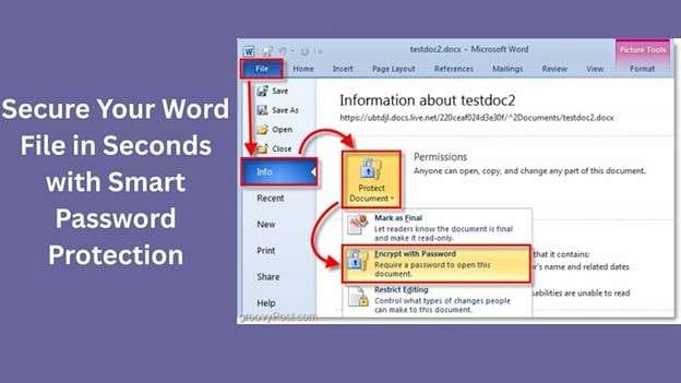 How to Password Protect A Word Document Easily Without Any Technical Skills