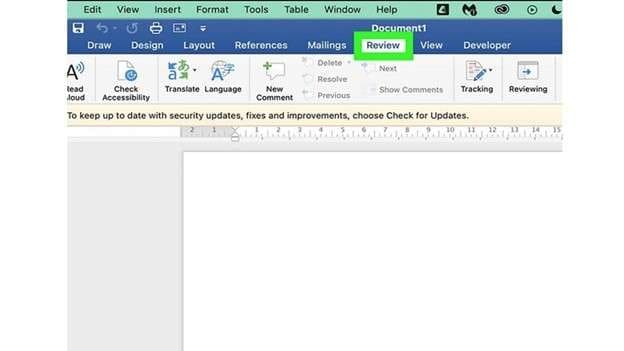select review option