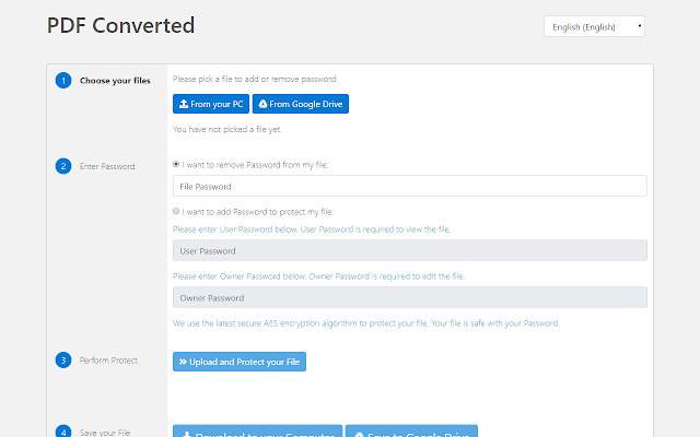 Use Dr.Fone Unlock PDFs